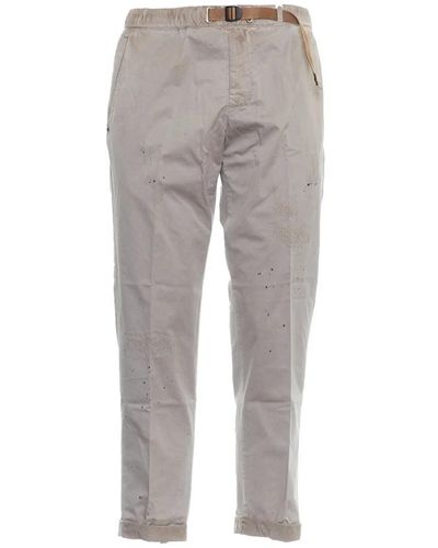 White Sand Trousers - Grau