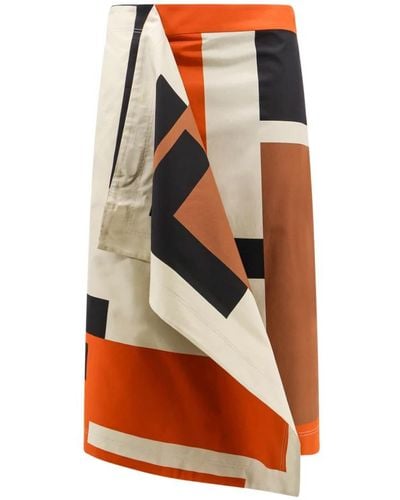 Fendi Skirts - Orange