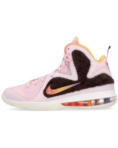 Nike Lebron ix streetwear basketballschuh - Pink
