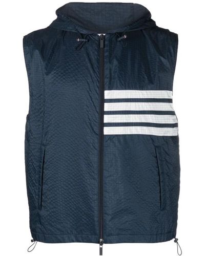 Thom Browne Jackets > vests - Bleu