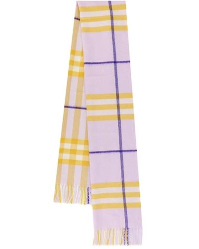 Burberry Winter Scarves - Pink