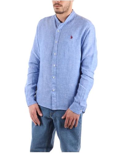 U.S. POLO ASSN. Casual shirts - Blau