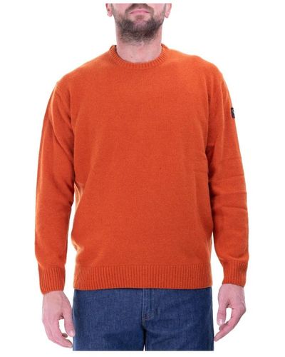 Paul & Shark Round-Neck Knitwear - Orange