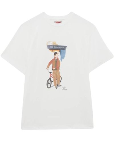Baracuta Slowboy arlington t-shirt - Bianco