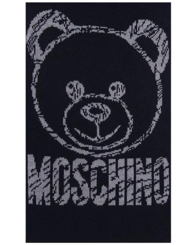 Moschino Winter Scarves - Blue