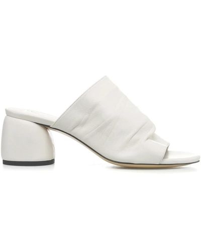 Giampaolo Viozzi Shoes > heels > heeled mules - Blanc