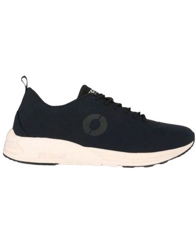 Ecoalf Sneakers casual in tessuto nero - Blu