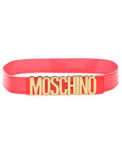 Moschino Belts - Rosso