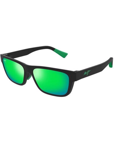 Maui Jim Keola gm628-02 matte sunglasses - Grün