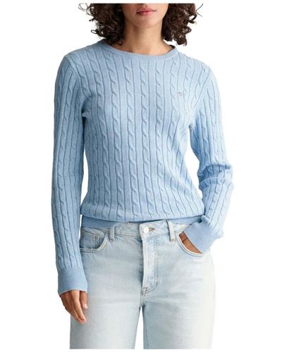 GANT Knitwear > round-neck knitwear - Bleu