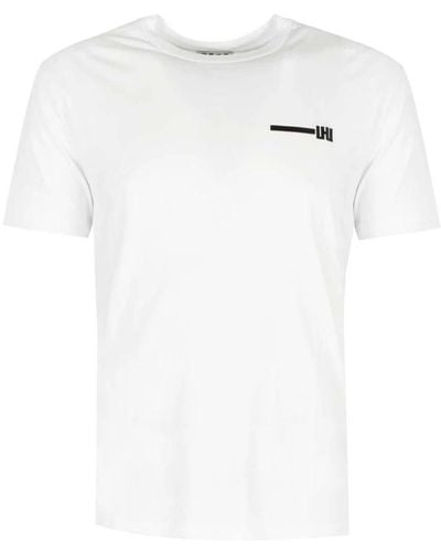 Les Hommes Tops > t-shirts - Blanc