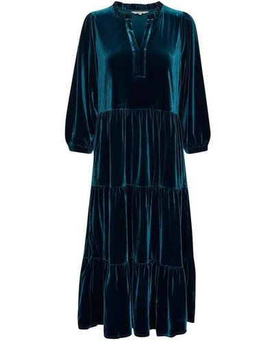 Part Two Midi Dresses - Blue
