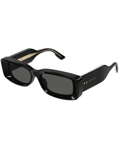 Gucci Schwarze sonnenbrille, vielseitig und stilvoll