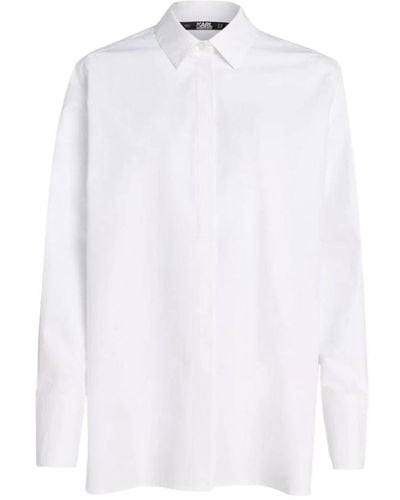 Karl Lagerfeld Blouses & shirts > shirts - Blanc