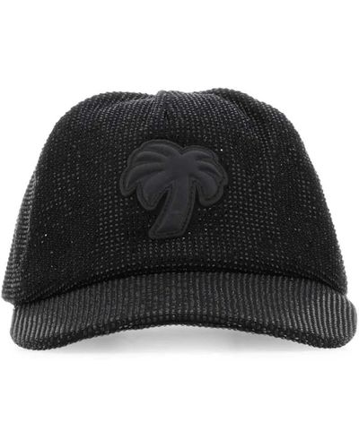 Palm Angels Caps - Negro