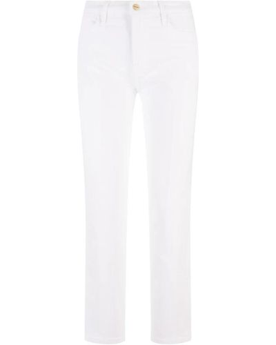 FRAME Pantalones delgados - Blanco