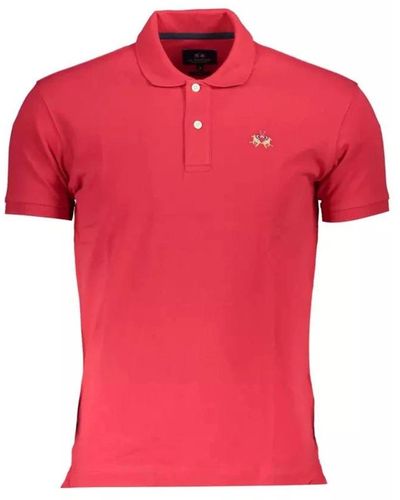 La Martina Polo Shirts - Pink