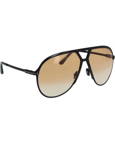 Tom Ford Stilvolle gradienten sonnenbrille für männer - Natur