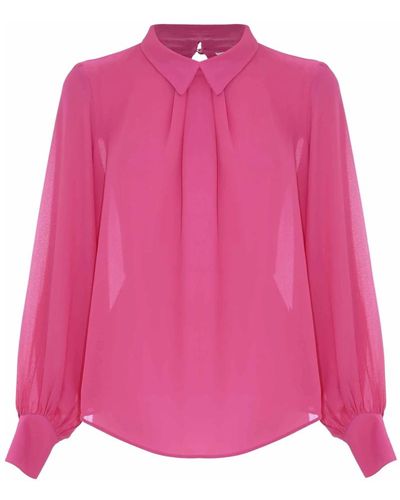 Kocca Elegante Bluse für formelle Anlässe - Pink