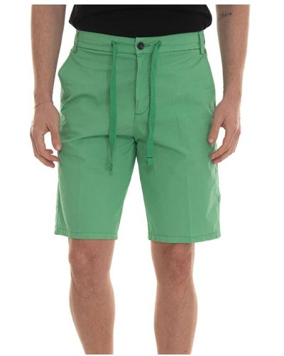 Harmont & Blaine Baumwoll-bermuda-jogging-style-shorts,baumwoll bermuda jogging style shorts - Grün