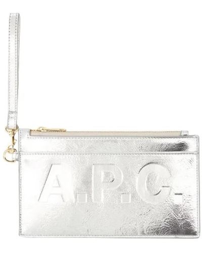 A.P.C. Bags > clutches - Blanc