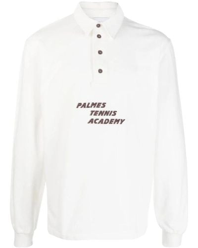 Palmes Polo Shirts - White