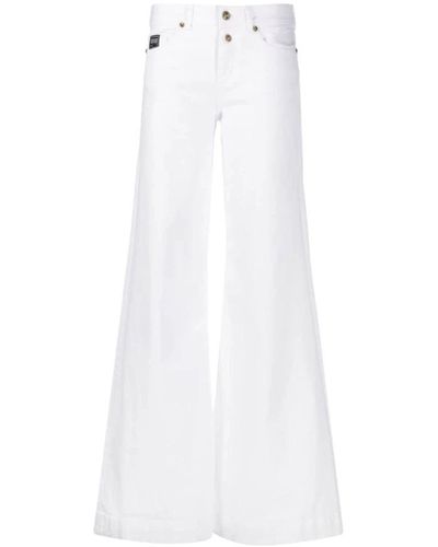 Versace Jeans Couture Wide Jeans - White
