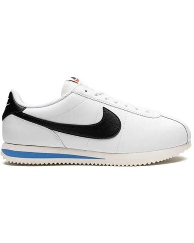 Nike Cortez '23 sneakers weiß/schwarz-lt foto blau