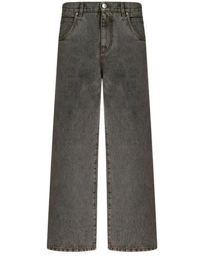 Etro Wide Jeans - Grey