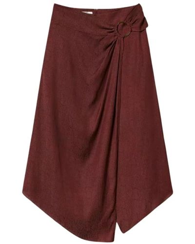 Twin Set Twin-set skirts - Rosso
