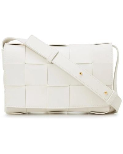 Bottega Veneta Cross Body Bags - White