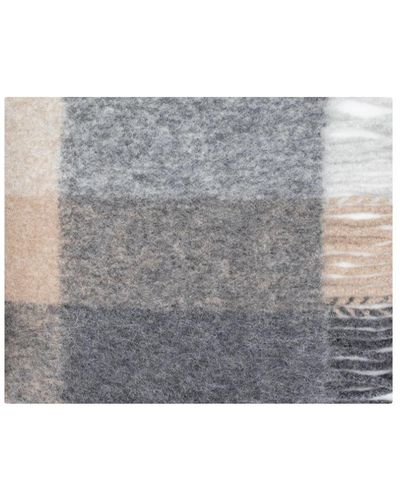Le Tricot Perugia Winter Scarves - Grey
