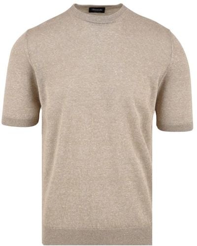 Drumohr T-Shirts - Natural