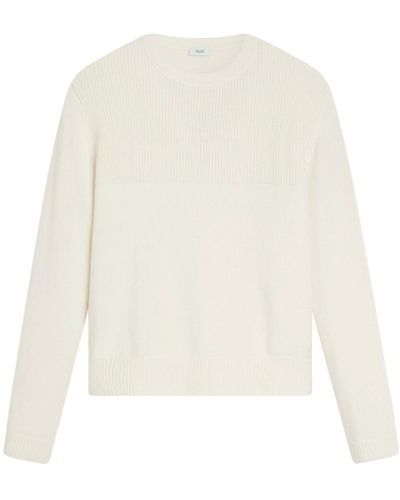 Closed Merino wool ; cashmere sweater - Bianco