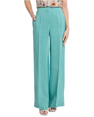 Semicouture Trousers > wide trousers - Vert