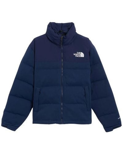 The North Face Down Jackets - Blue