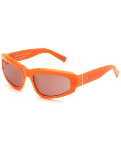 Retrosuperfuture Motorelarge sonnenbrille - Orange