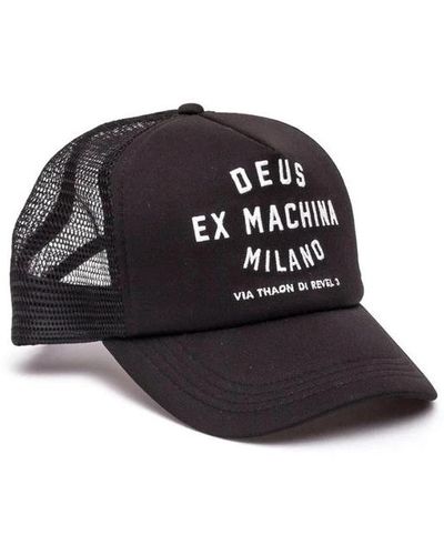 Deus Ex Machina Milano address trucker cap - Schwarz