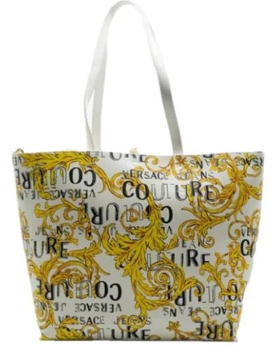 Versace Tote Bags - Yellow