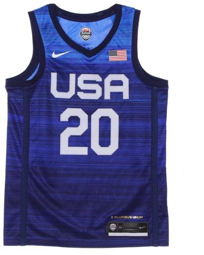Nike Limitiertes road team usa basketballtrikot - Blau