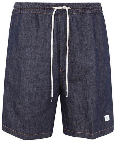 Department 5 Casual Shorts - Blue