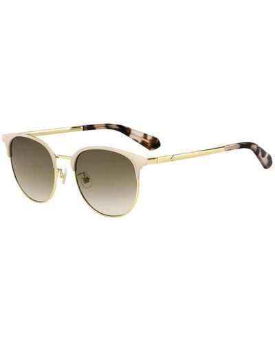 Kate Spade Pink gold/brown shaded sonnenbrille,schwarz gold/dunkelgrau sonnenbrille - Mettallic
