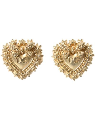 Dolce & Gabbana Gemelli devotion placcati in oro - Metallizzato