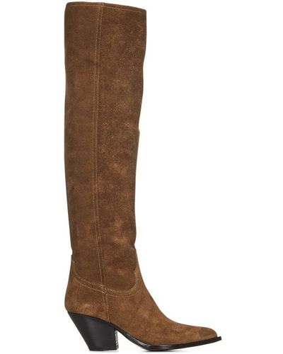 Sonora Boots Over-knee Boots - Braun