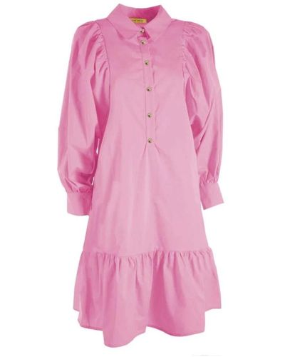 Yes-Zee Short dresses - Pink