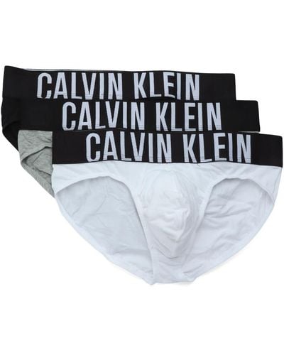 Calvin Klein 3er-pack intense power stretch-baumwollslips - Mehrfarbig