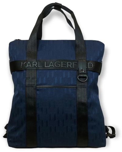 Karl Lagerfeld Backpacks - Blue
