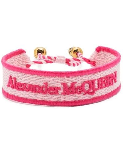 Alexander McQueen Bracelets - Pink