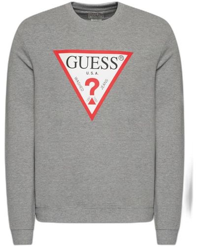 Guess Giacca in pile audley - Grigio