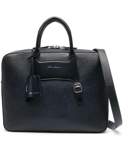 Santoni Shoulder Bags - Black